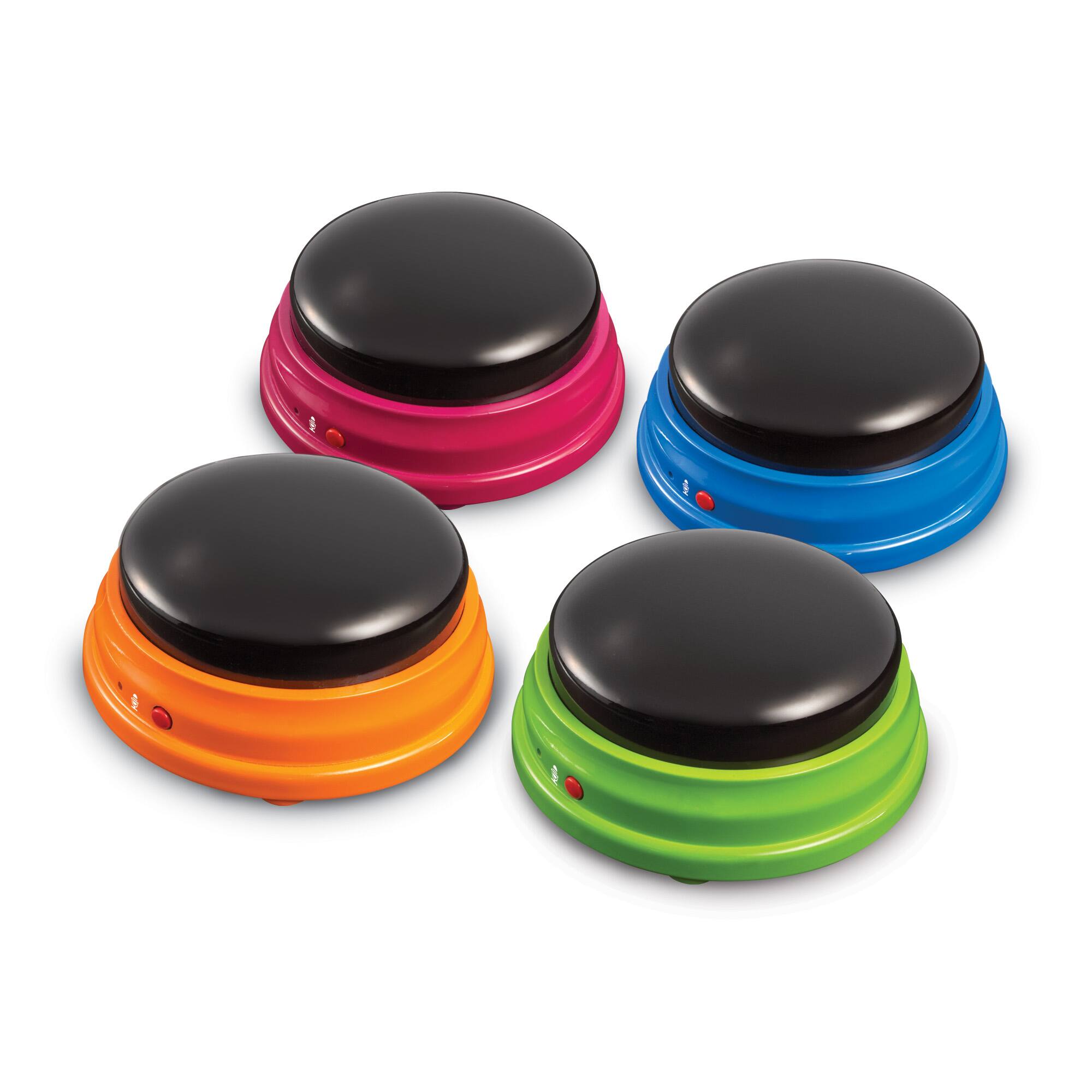 Learning Resources Recordable Answer Buzzers, 4ct.